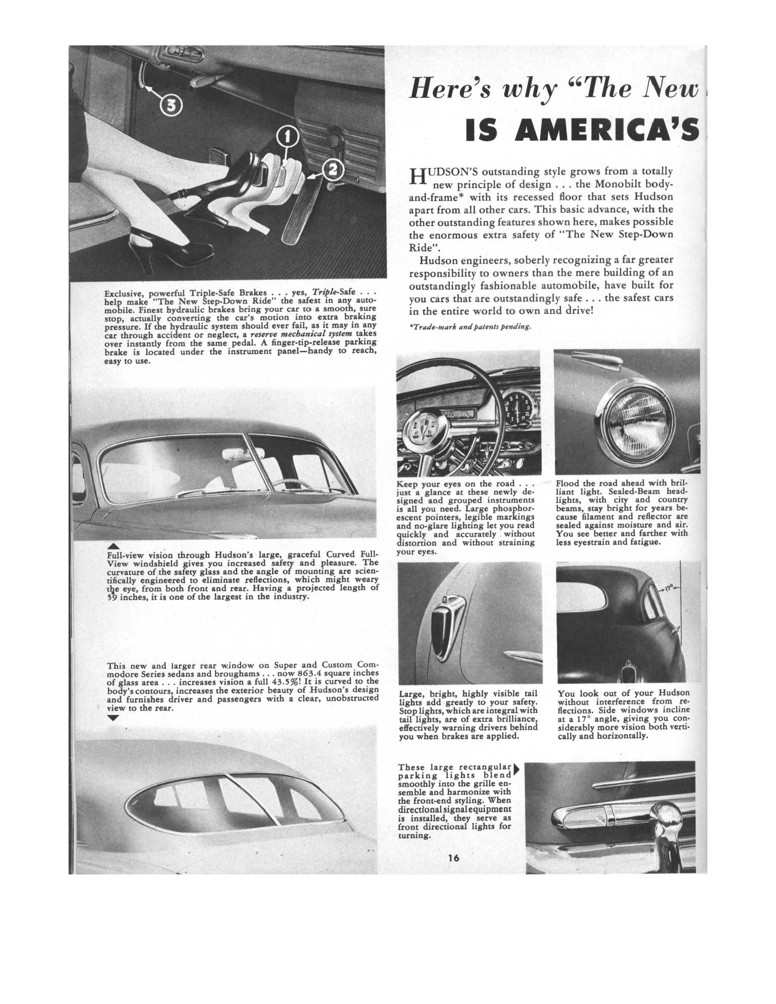 1950 Hudson Sales Booklet Page 22